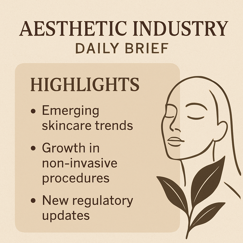 Latest Advances in Aesthetic and Skin Care Treatments (Daily Brief Highlights, 18/04/2026)